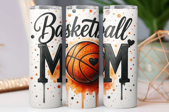 Basketball Mom Tumbler Wrap 20oz Photo