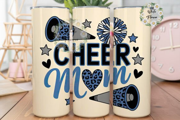 Cheer Mom 20oz Tumbler Wrap