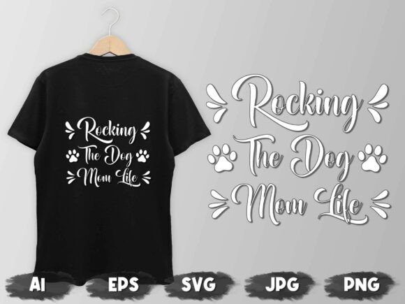 Dog Lover T-shirt 9 Dog Mom