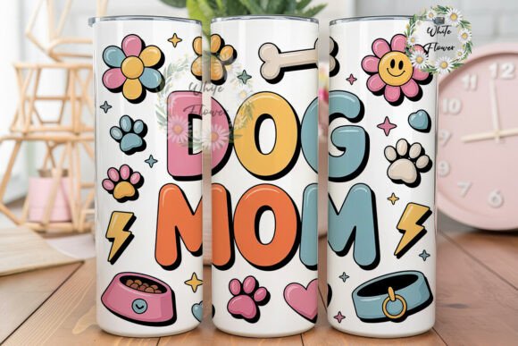 Dog Mom 20oz Tumbler Wrap