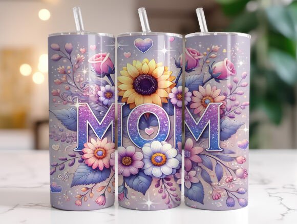 Floral Mom Mother's Day Tumbler Wrap: A Designer Review