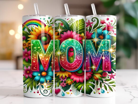 Glitter Mom Floral Tumbler Wrap: A Designer's Honest Review