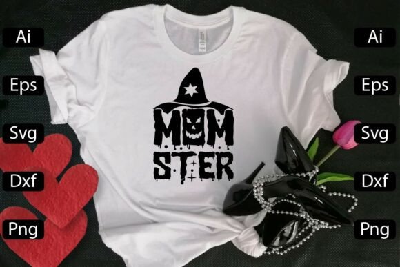 Mom Ster Vector Halloween Design