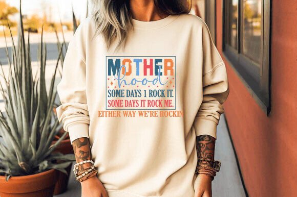 Mother Hood PNG: Sarcastic, Stitch-Ready Mom Humor