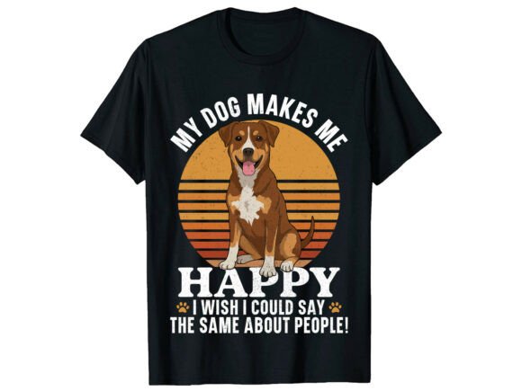 My Dog Makes Pitbull Dog T-Shirt SVG