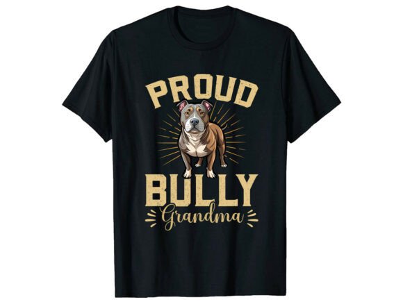 Proud Buly Pitbull Terrier T-Shirt SVG